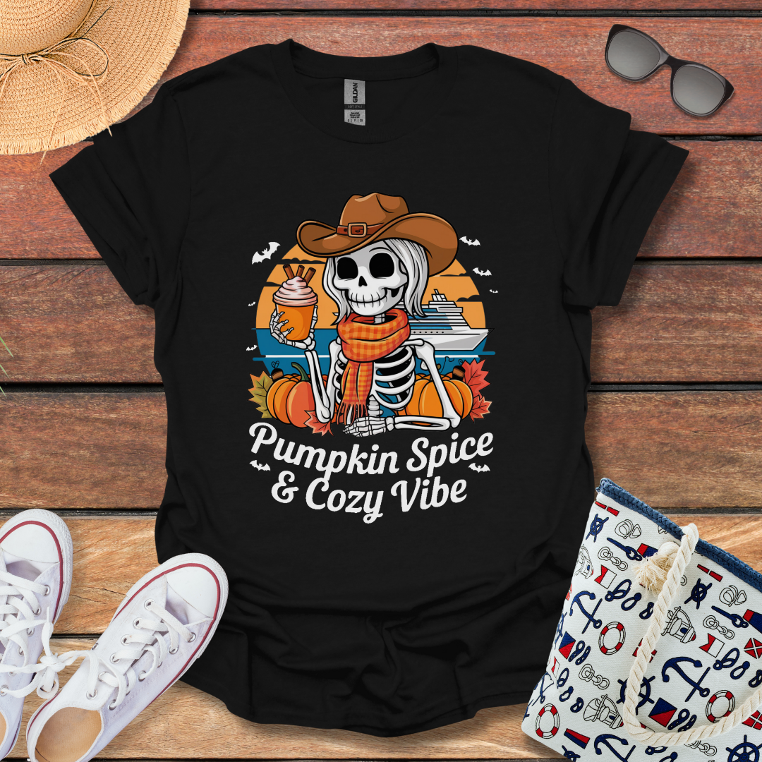 Pumpkin Spice & Cozy Vibe T-shirt