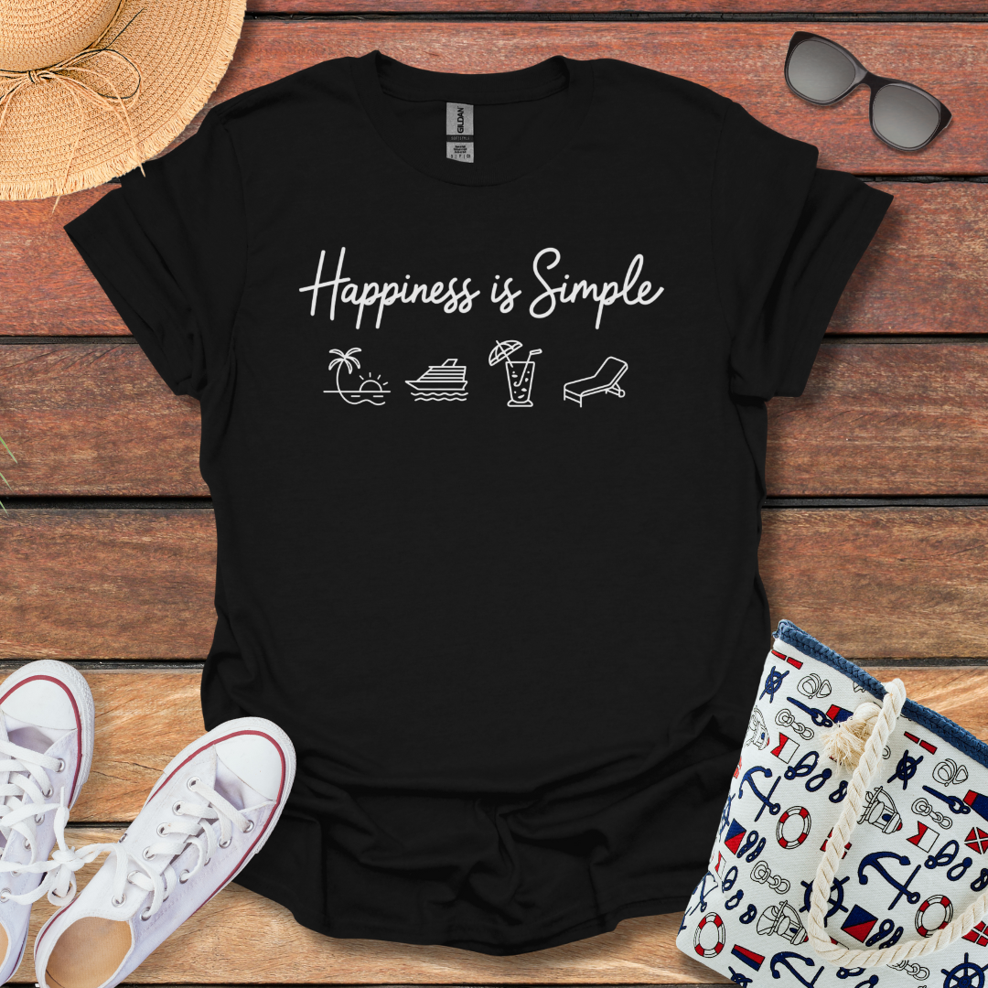 Happiness is Simple T-shirt