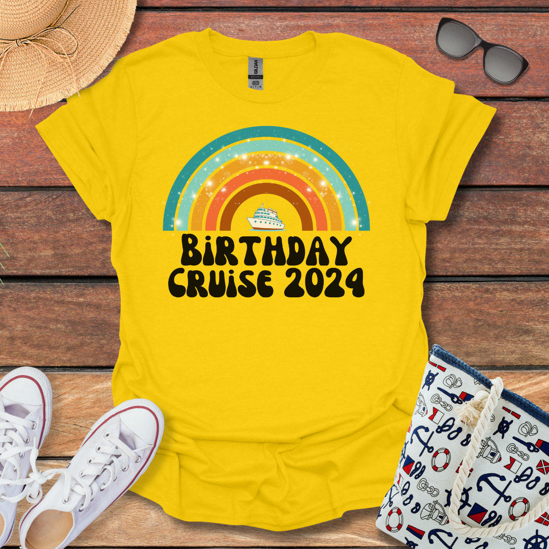 Birthday Cruise 2024 T-shirt