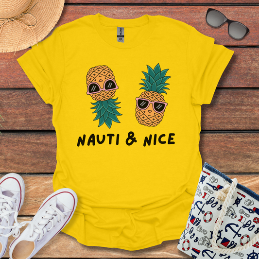 Nauti & Nice Pineapples T-shirt