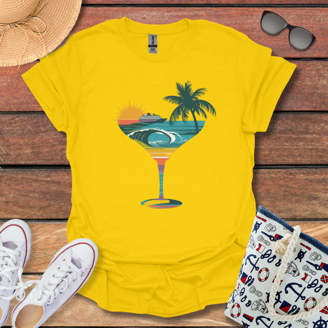 Sunset in Cocktail T-shirt