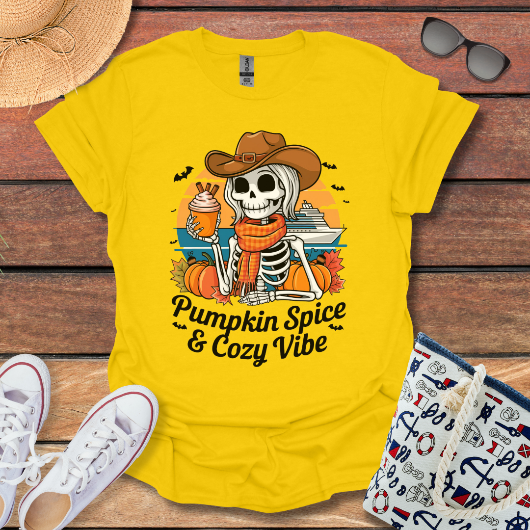 Pumpkin Spice & Cozy Vibe T-shirt