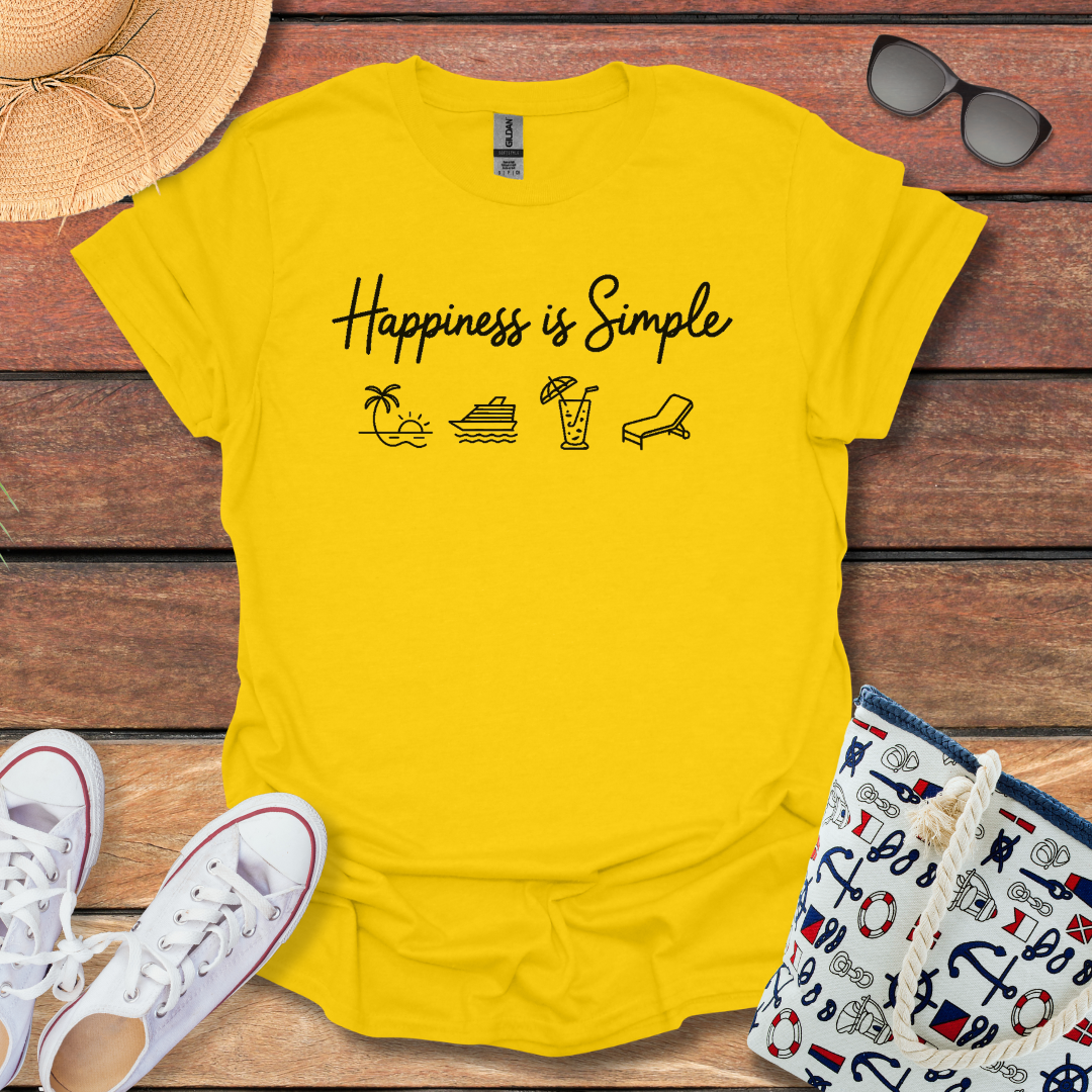 Happiness is Simple T-shirt