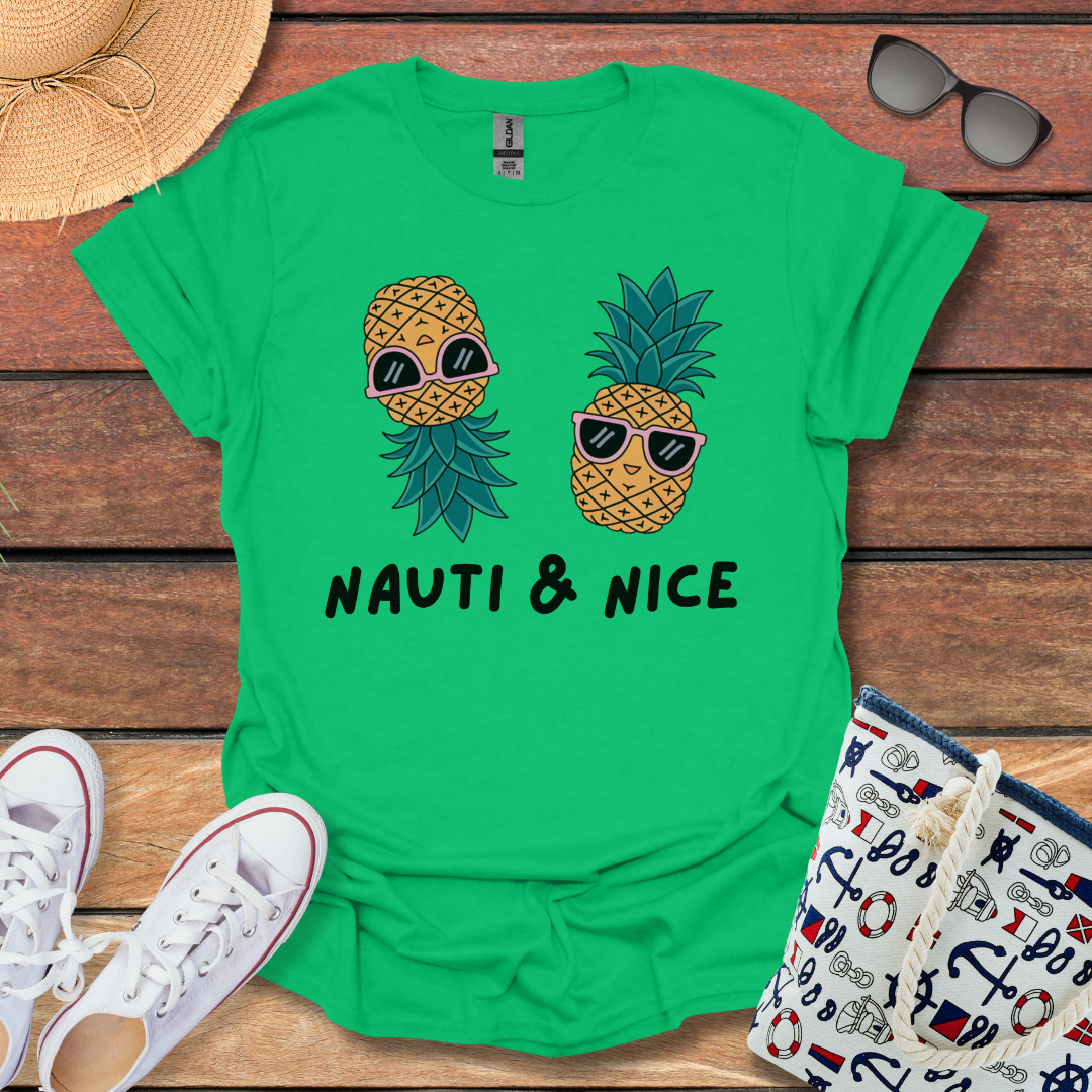 Nauti & Nice Pineapples T-shirt