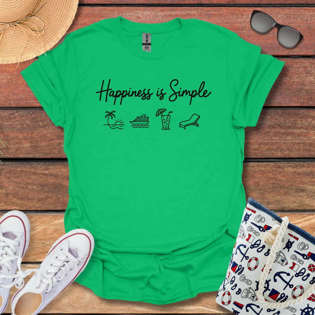 Happiness is Simple T-shirt