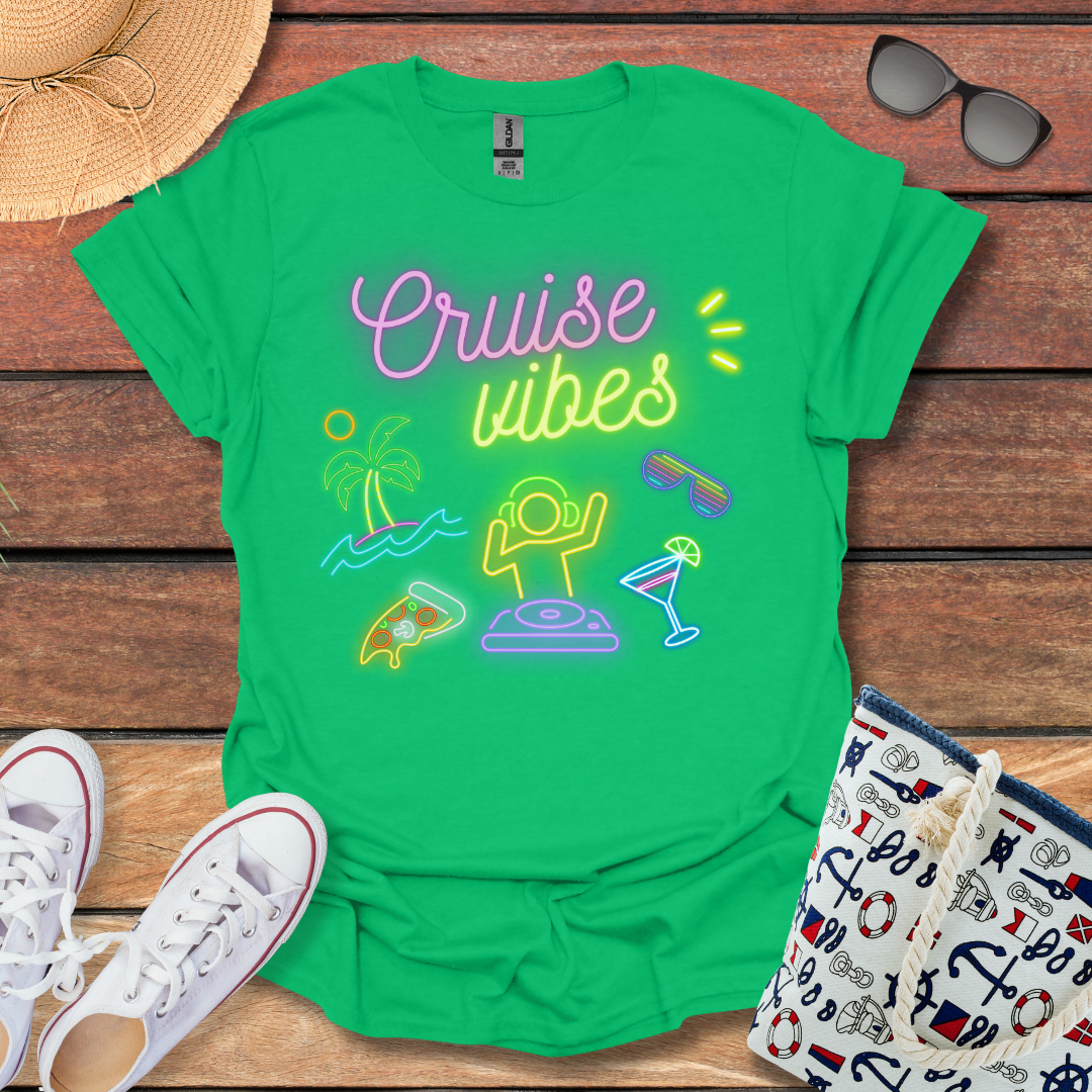 Cruise Vibes Neon T-shirt