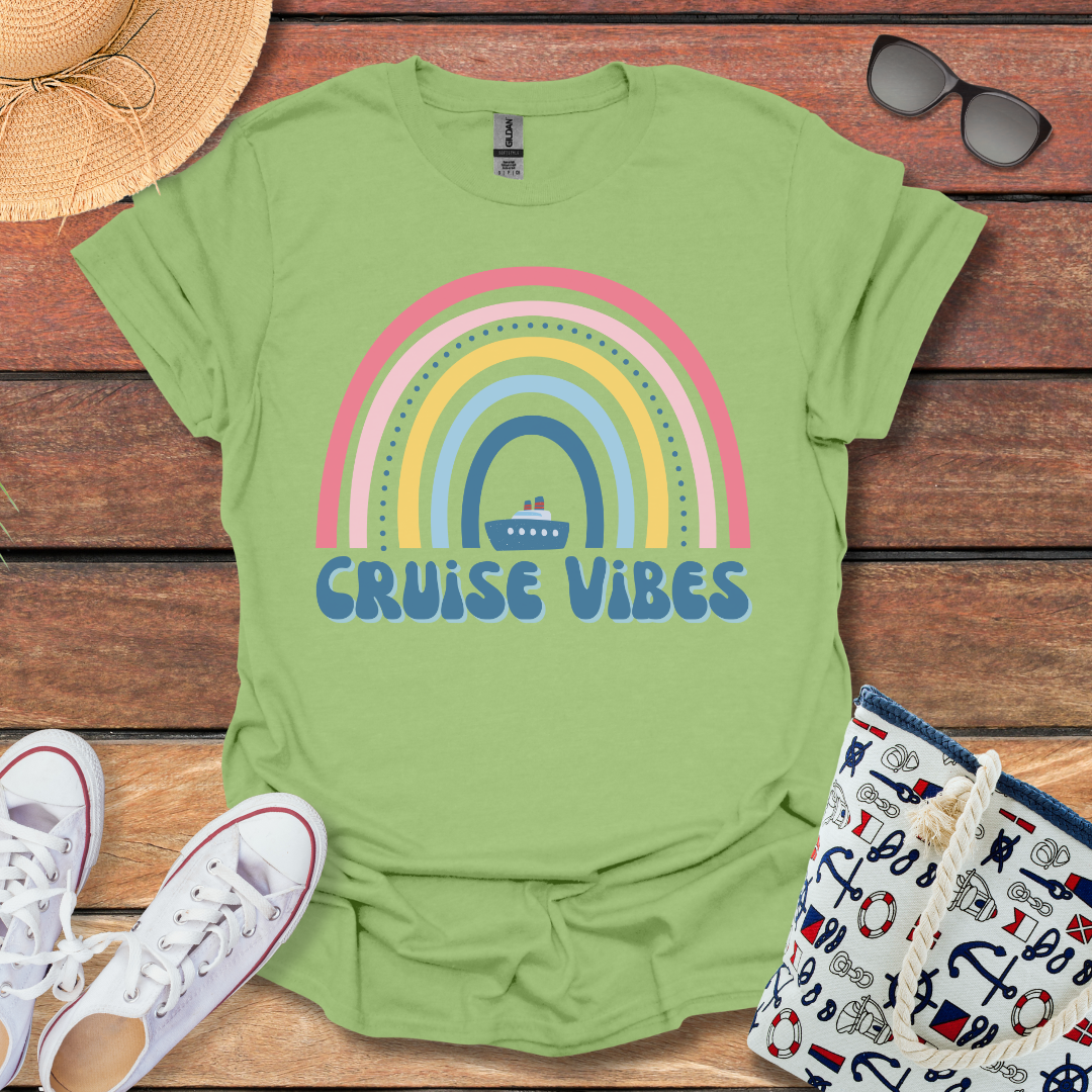 Rainbow Cruise Vibes T-shirt