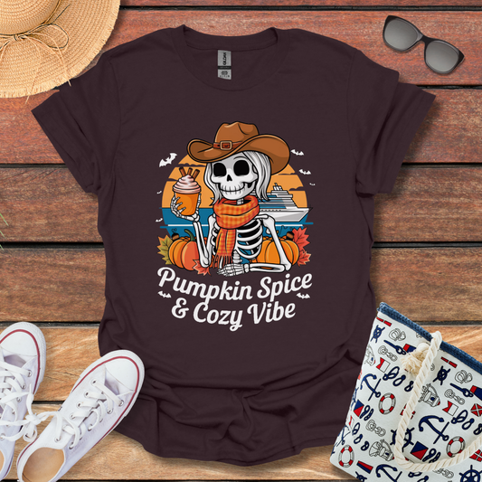 Pumpkin Spice & Cozy Vibe T-shirt