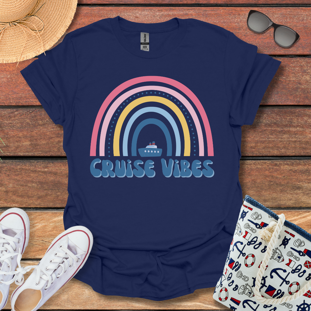 Rainbow Cruise Vibes T-shirt