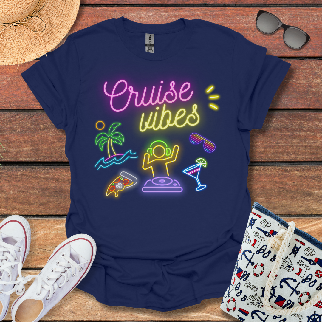 Cruise Vibes Neon T-shirt