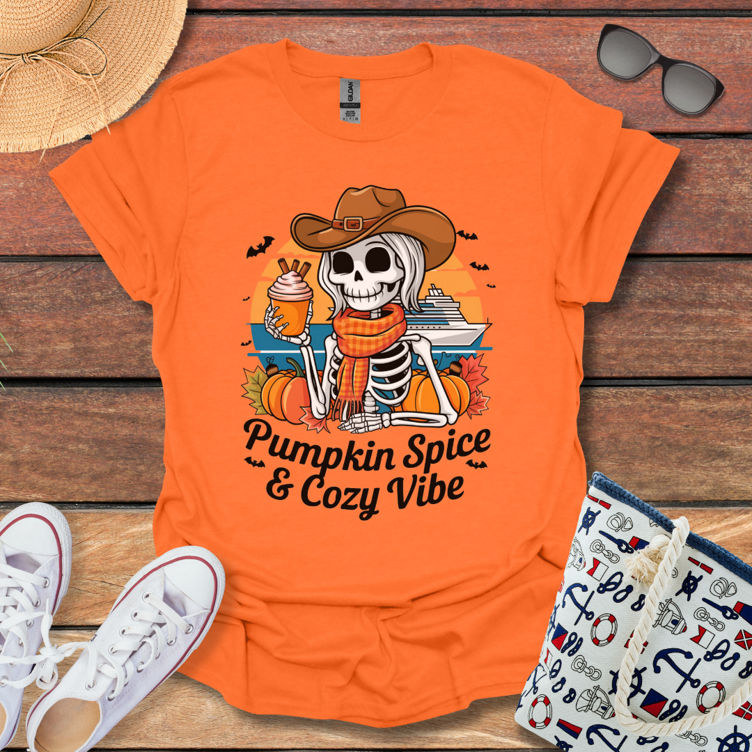 Pumpkin Spice & Cozy Vibe T-shirt