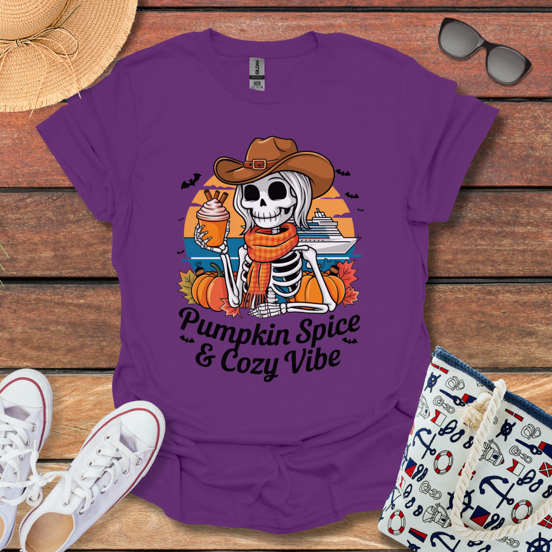 Pumpkin Spice & Cozy Vibe T-shirt