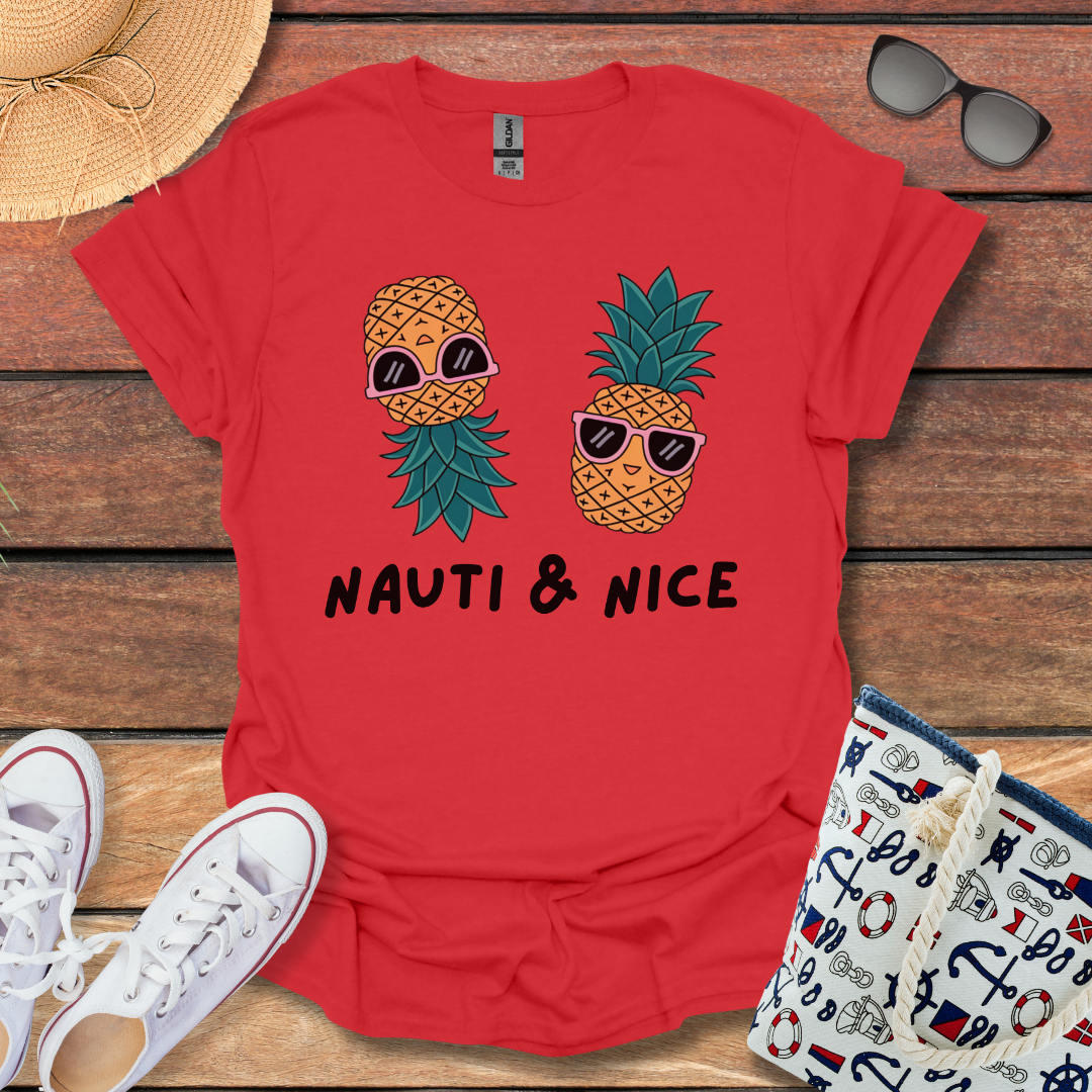 Nauti & Nice Pineapples T-shirt