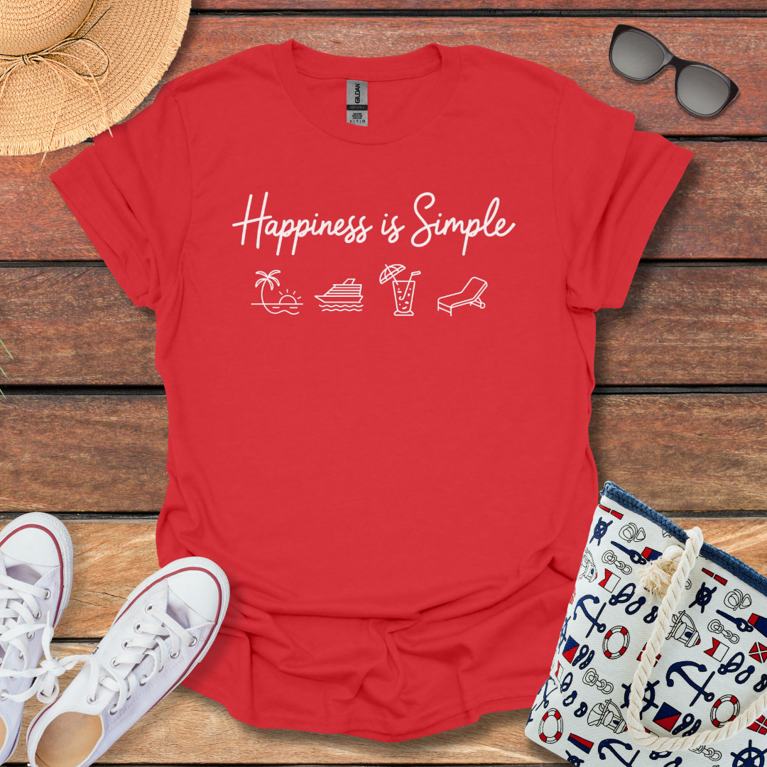 Happiness is Simple T-shirt