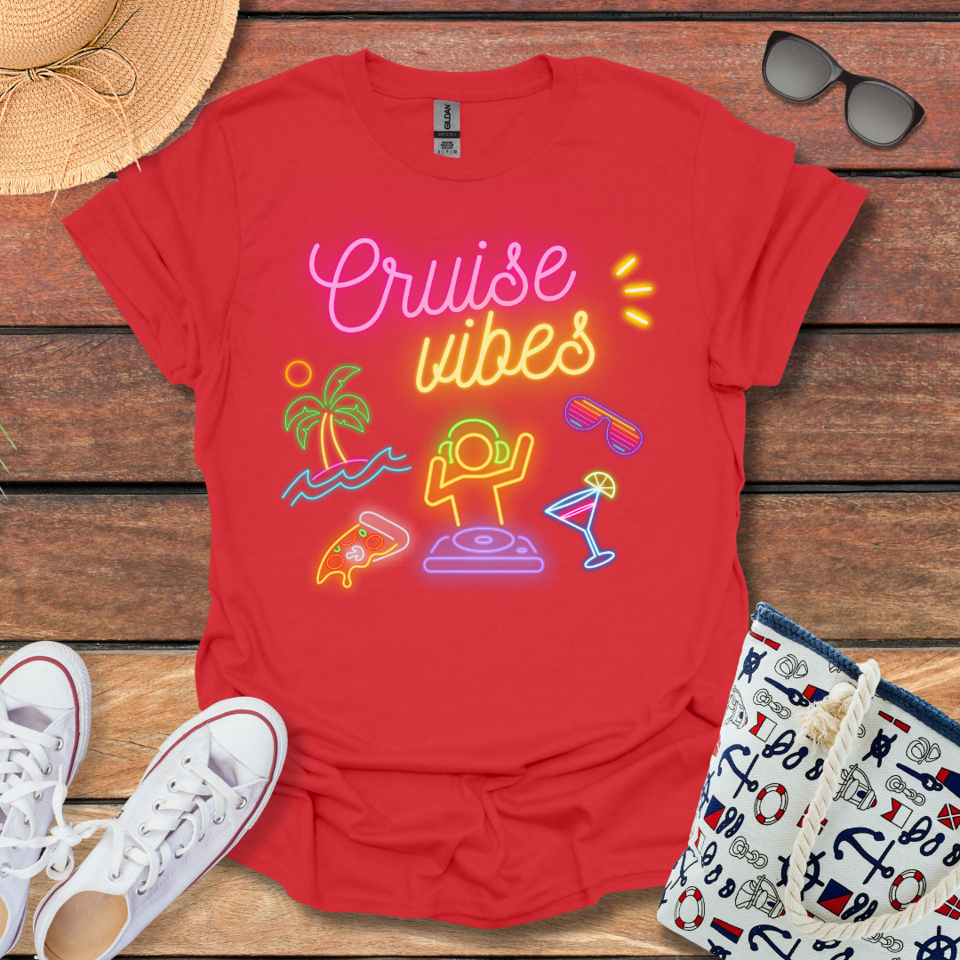 Cruise Vibes Neon T-shirt