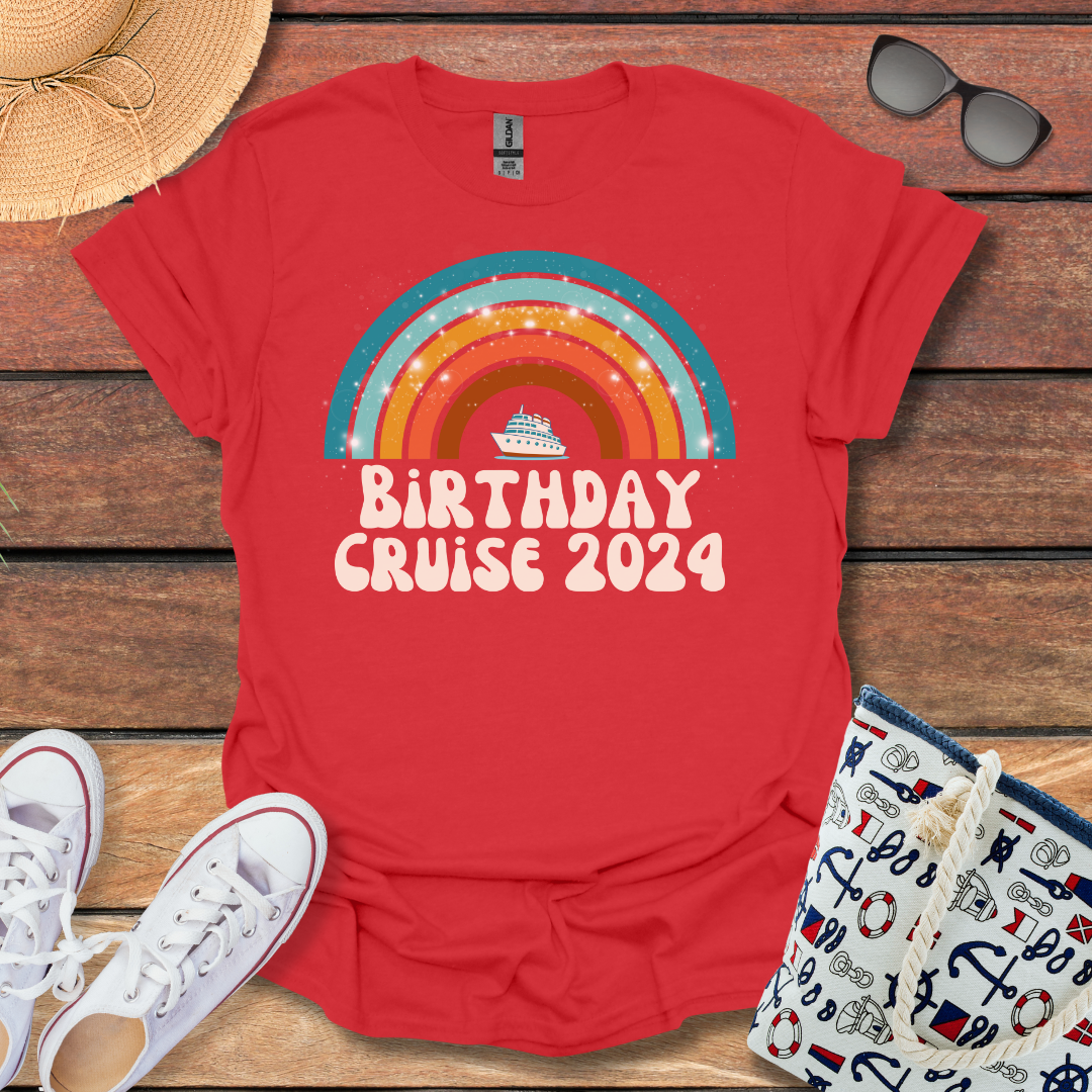 Birthday Cruise 2024 T-shirt