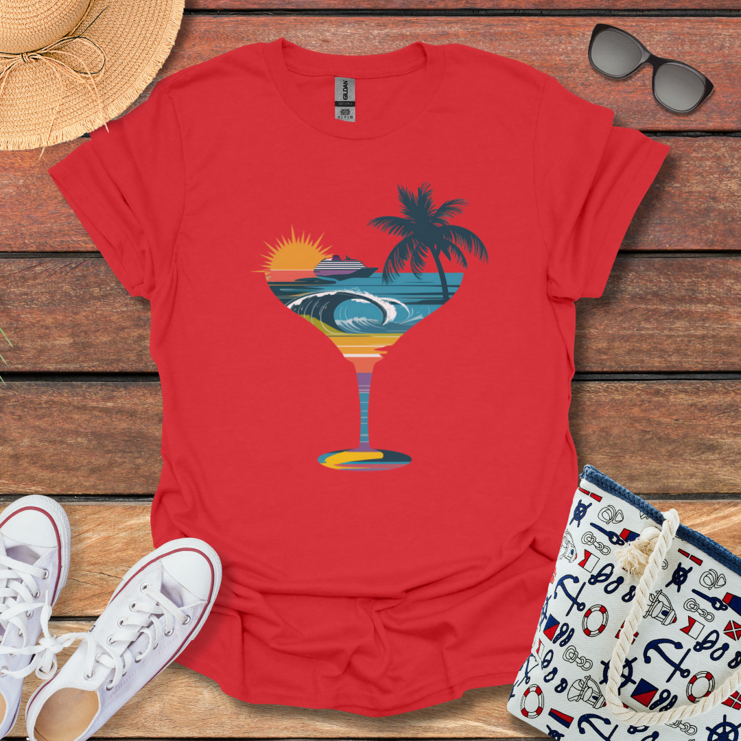 Sunset in Cocktail T-shirt