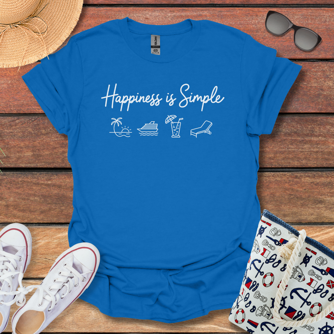 Happiness is Simple T-shirt