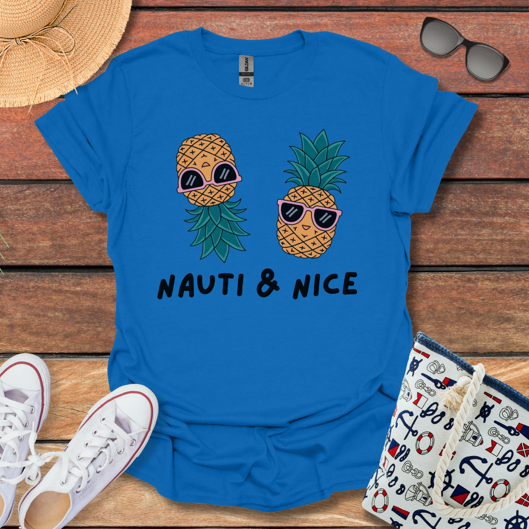 Nauti & Nice Pineapples T-shirt