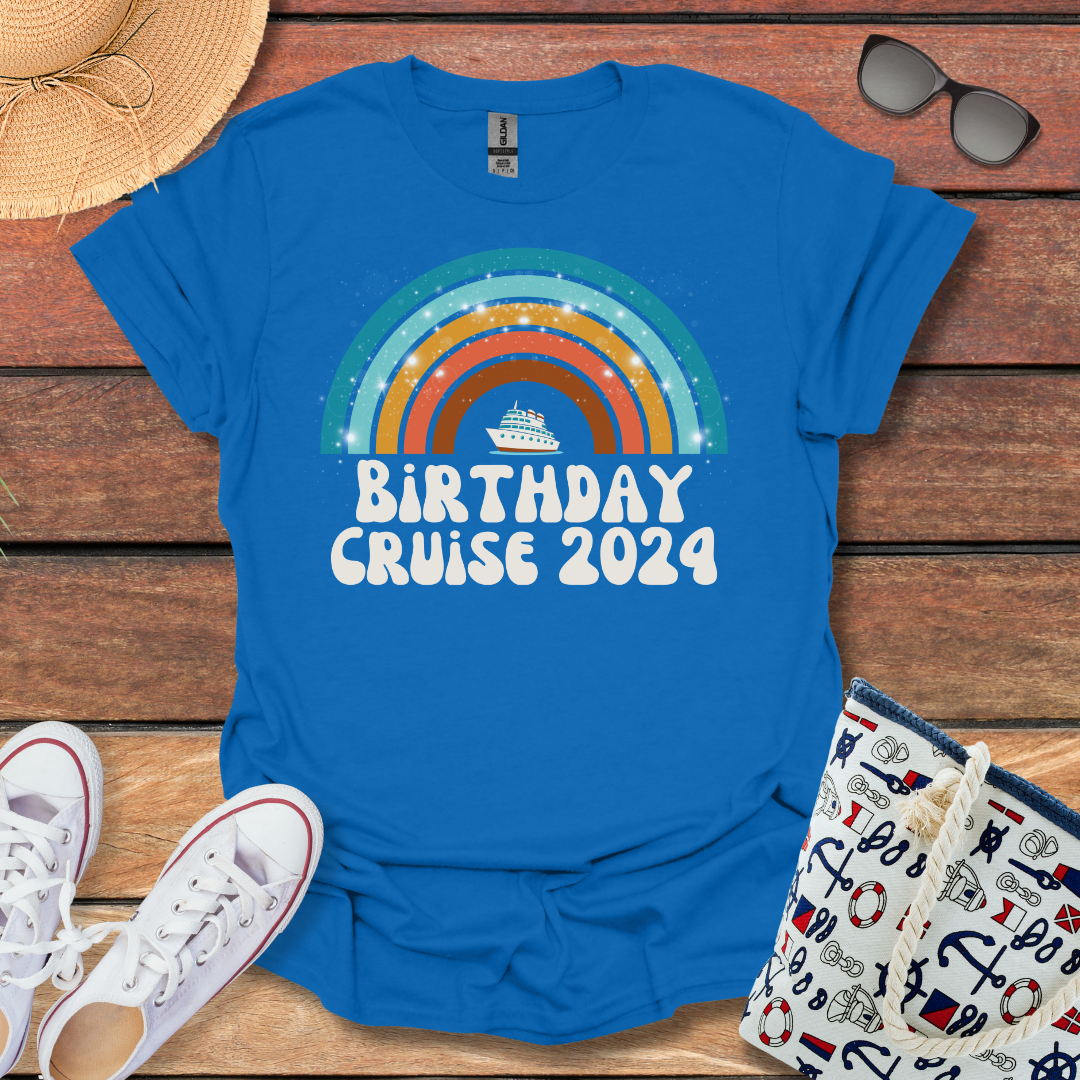 Birthday Cruise 2024 T-shirt