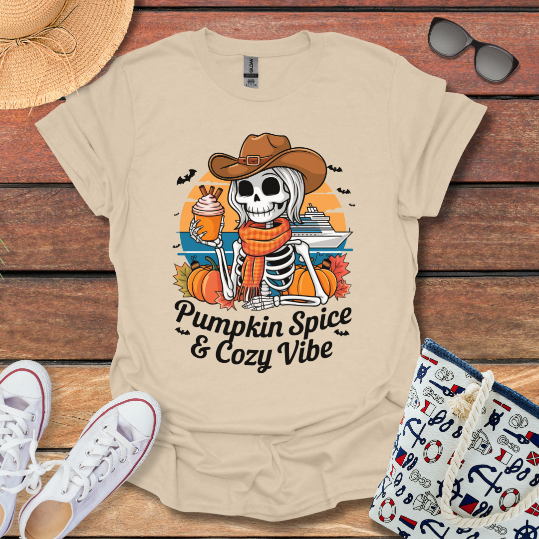 Pumpkin Spice & Cozy Vibe T-shirt