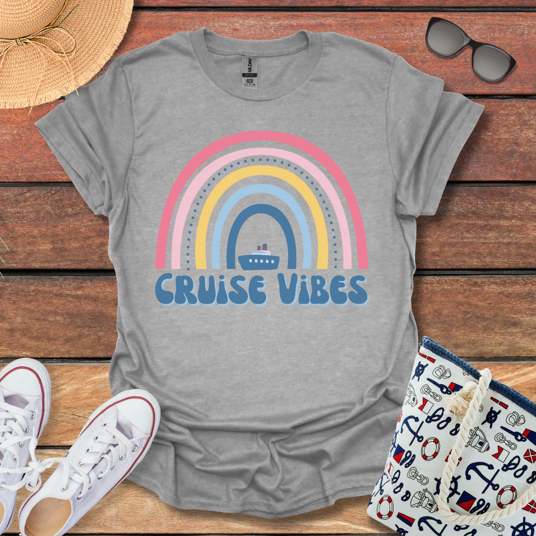 Rainbow Cruise Vibes T-shirt