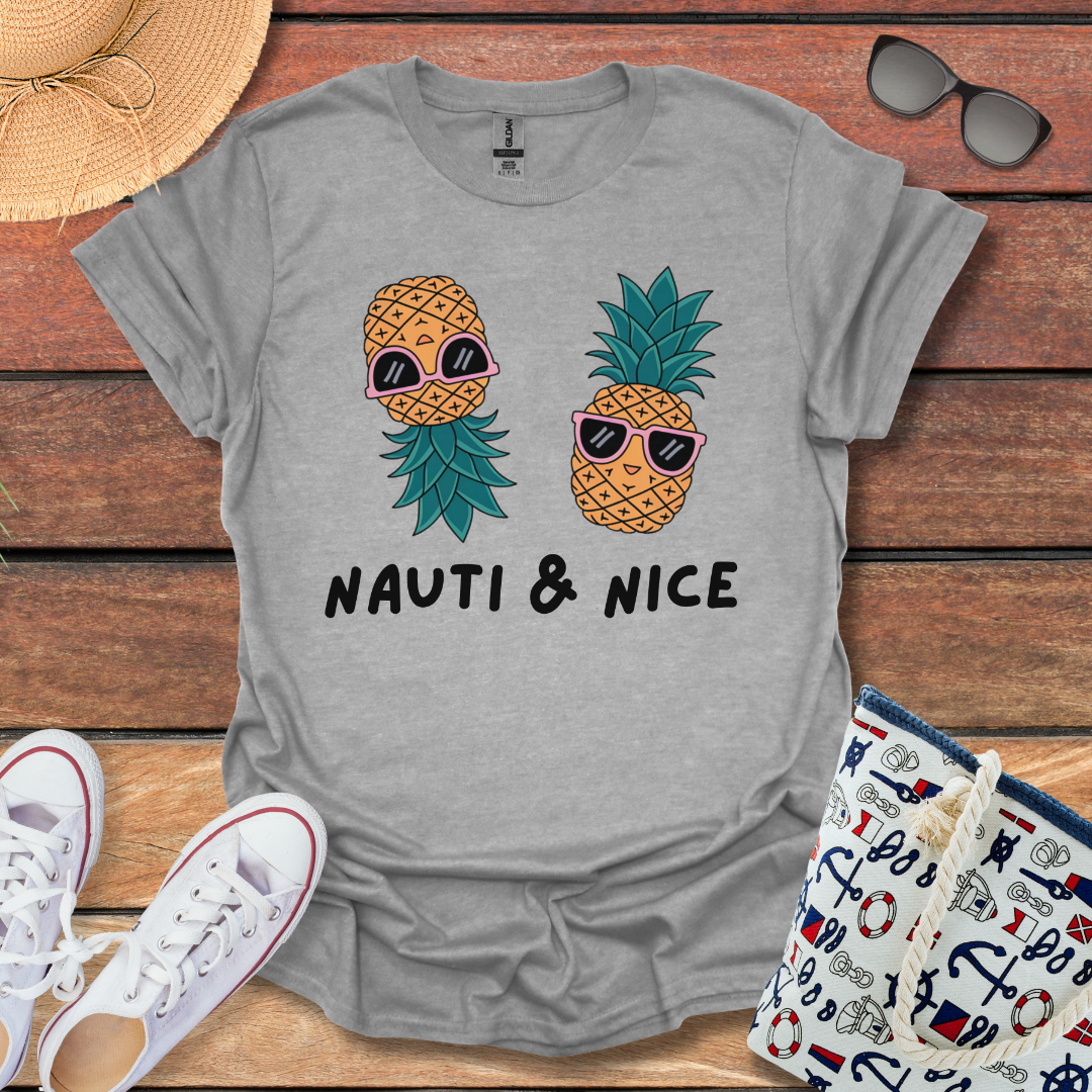 Nauti & Nice Pineapples T-shirt