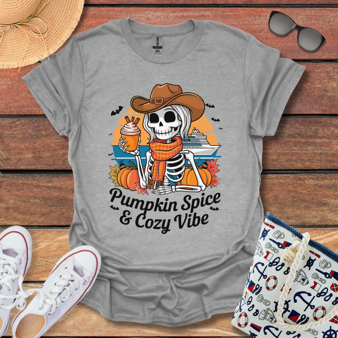 Pumpkin Spice & Cozy Vibe T-shirt