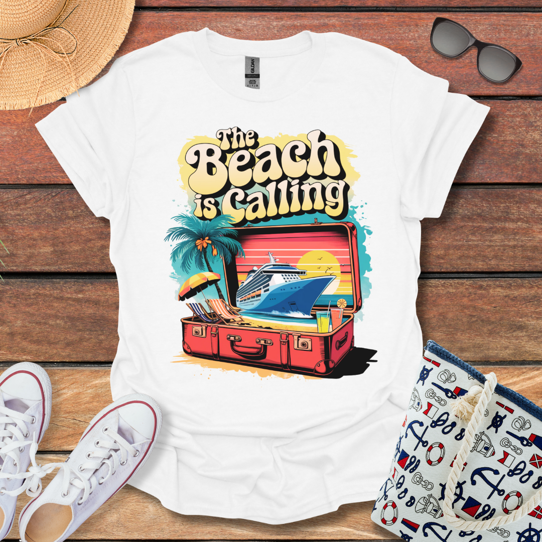 The Beach is Calling T-shirt