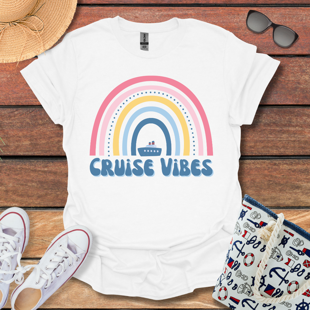 Rainbow Cruise Vibes T-shirt