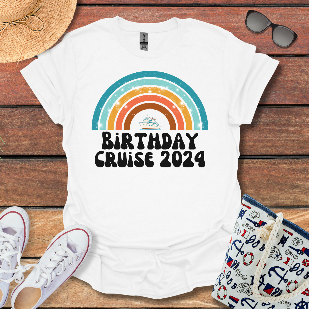 Birthday Cruise 2024 T-shirt